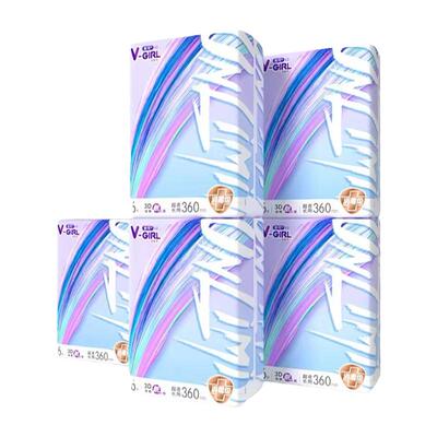 未可小浮芯量大夜用360mm卫生巾
