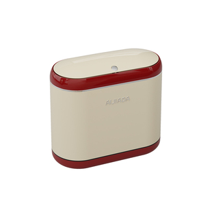 卫生间专用垃圾桶家用2026新款厕所带盖高颜值窄缝夹缝带滑轮极窄