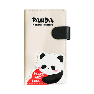 小清新熊猫a6每日记账本随身便携手帐明细账单现金交易收入支出家庭日常开销开支记录理财生意往来商用高颜值