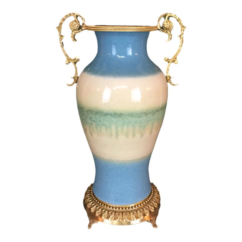 鲜花花瓶易保养纯铜工艺品不褪色