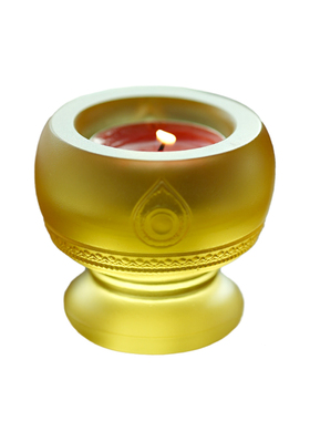 珍悦古法琉璃梵华酥油佛前供灯