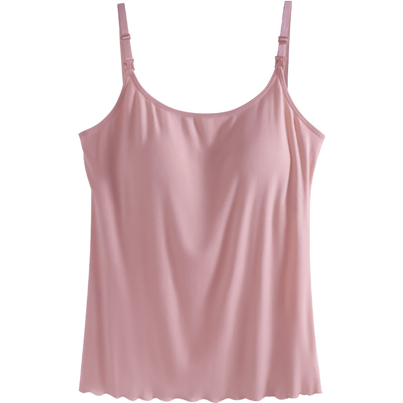 哺乳背心免穿内衣孕妇产后喂奶专用前开扣免脱孕期文胸吊带二合一