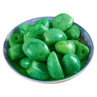 翡翠腊八蒜罐装醋泡大蒜头正宗淹糖蒜瓣下酒菜咸菜榨菜批发旗舰店