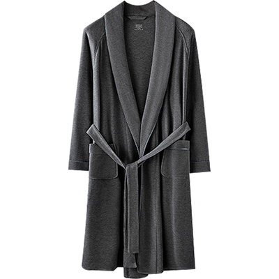 淳度RX天丝绒睡衣睡袍男款春秋季高级感冬季加厚大码浴袍晨袍外披