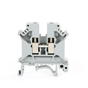 厂家直销导轨式组合接线端子UK5N 4MM 端子排UK-5N加厚铜件不滑丝