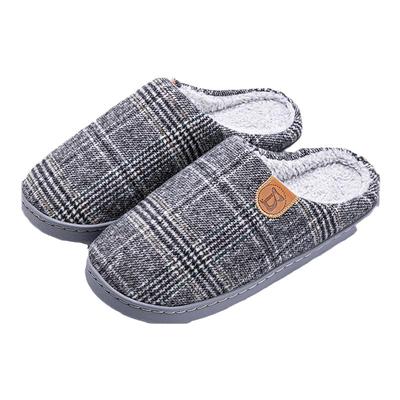 大码棉拖鞋男士2025新款秋冬季