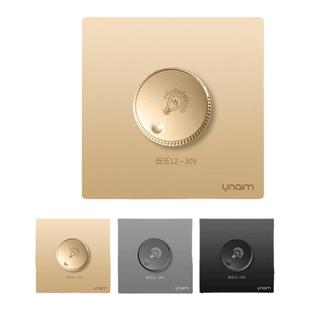 优耐美86型LED调光开关面板专用房车游艇筒灯12v24v低压调光器