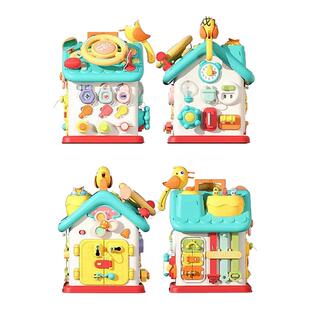 儿童益智玩具忙碌屋板宝宝早教百宝箱婴幼儿手部精细动作1岁2玩具