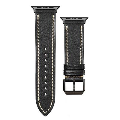 新款iWatch11苹果手表带真皮适用Apple Watch Ultra3软牛皮表带