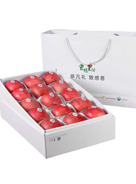 君恬果园鉴赏级烟台苹果