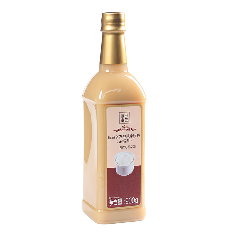 博多家园优益多发酵风味饮料900g酸多多奶香味益生菌酸奶发酵菌