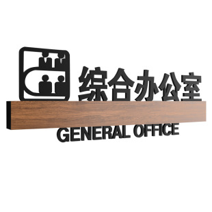公司办公室员工专用储物室门牌定制内有监控非请莫入温馨提示牌请随手关门标牌高档轻奢亚克力牌子创意订制做