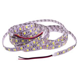 LED灯带12V5050贴片60珠超亮防水光带吊顶客厅手机柜台灯箱软灯条