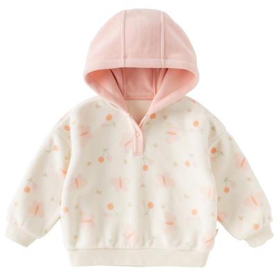 戴维贝拉女童摇粒绒卫衣