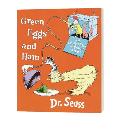 英文原版 Green Eggs & Ham Nifty Lift 绿色鸡蛋和火腿 纸板翻翻书 英文版 进口英语原版书籍儿童外文书