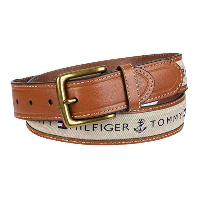 TOMMYHILFIGER汤米男款腰带针扣