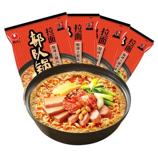 农心部队锅辛拉面韩式泡菜辣白菜火锅泡面方便面韩国速食袋装拉面