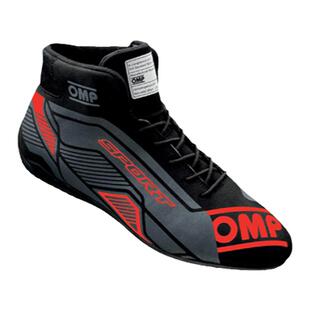 OMP SPORT FIA8856-2018认证 入门级阻燃专业赛车鞋 翻毛皮材质