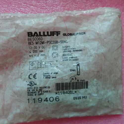 议价原装正品BALLUFF巴鲁夫 BES M12MI-PSC20B-S04G BES0060 现货