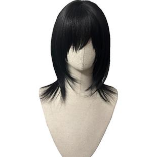 无性别+cos万用水母头黑高层次小底刘海喻繁二次元视觉系沈见青女