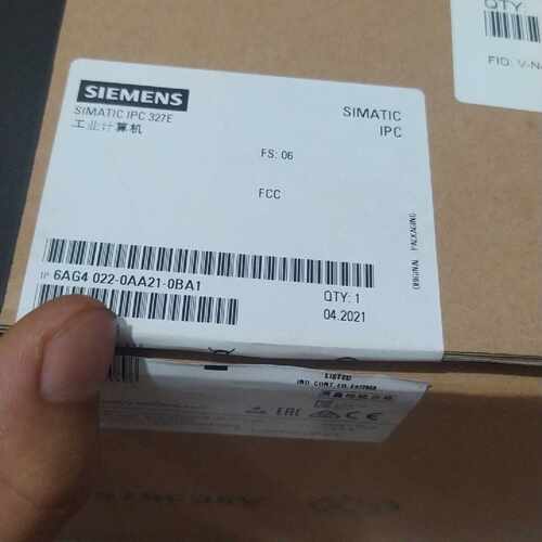议价6AG4022-0AA21-0BA1西门子工控机IPC327E箱式全新原包装现货