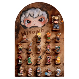 国补小野盲盒收纳电表箱电闸弱电箱壁画配电箱装饰画手办展示架