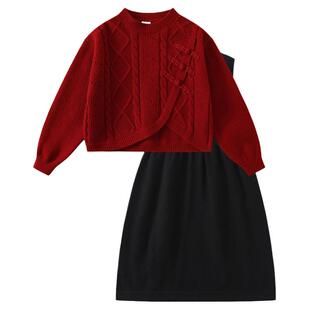 【年服系列】植木 女童裙子套装秋冬 2026新款儿童套装中大童童装