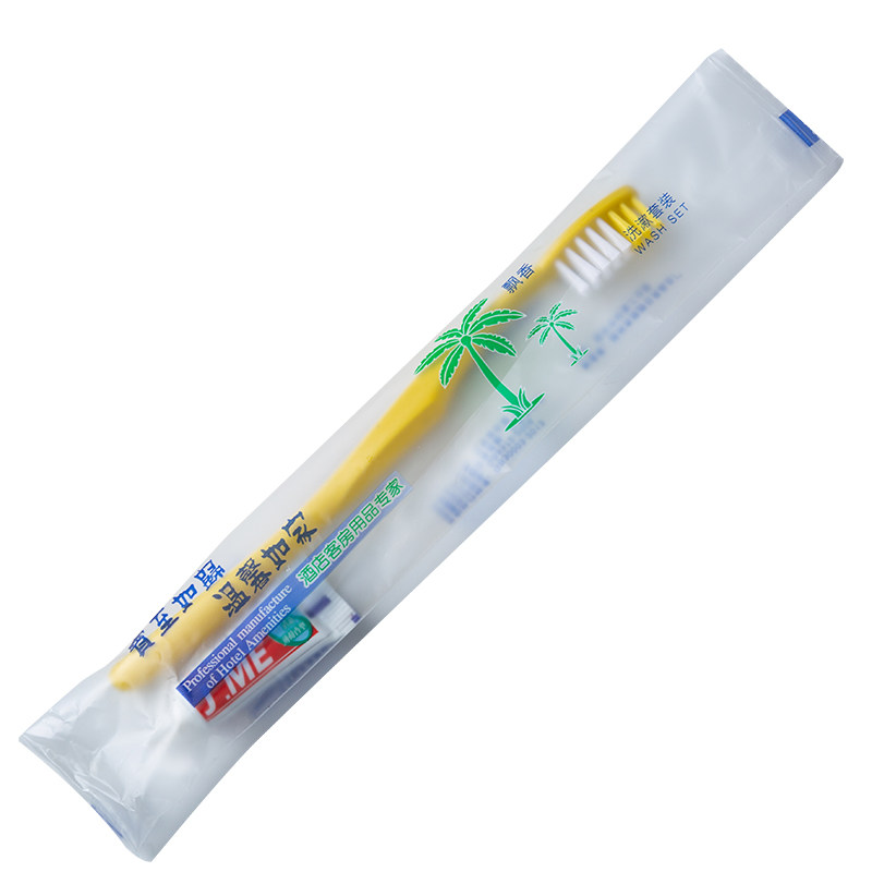 酒店一次性洗漱牙刷牙膏