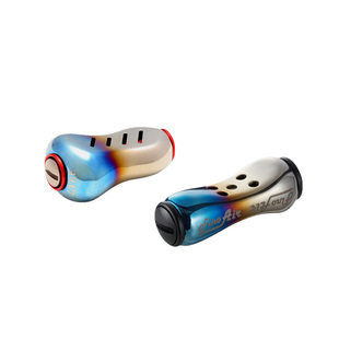 日本LIVRE钛金属改装握丸EF30路亚水滴轮纺车鼓轮达瓦禧玛诺Fino