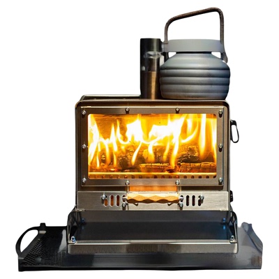 三峰出壁炉西风柴火颗粒仓取暖炉