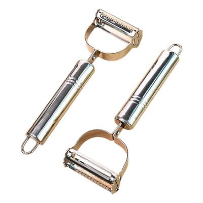 不锈钢削皮刀家用多功能刮皮刀水果蔬菜瓜刨土豆削皮器刨丝神器