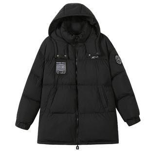 中学生冬季羽绒服少女高初中生鸭绒短款青少年大童学院风时尚外套