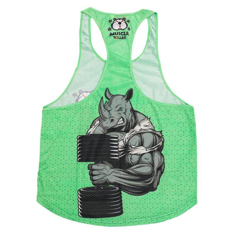MUSCLEKILLER运动健身工字背心