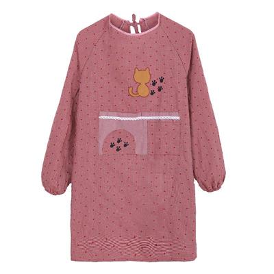 纯棉反穿韩版大人吃饭透气罩衣