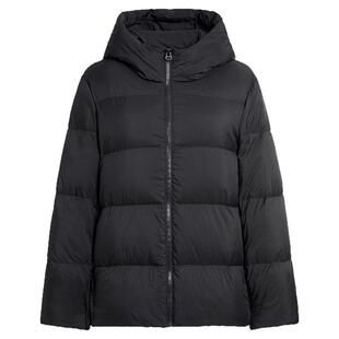 鸭鸭轻薄羽绒服女冬季2025年新款短款韩版连帽时尚加厚面包服外套