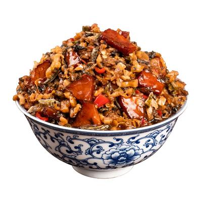 湖南外婆菜腊肉即食下饭菜瓶装