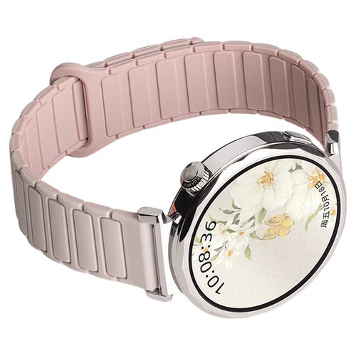 张婧仪同款适用华为gt6表带watch5手表带gt5女款fit4智能gt4腕带磁吸pro硅胶高级gt3运动gt2女专用荣耀秋冬男
