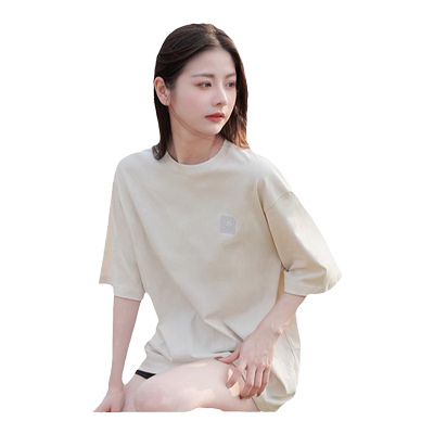 骆驼吸湿透气女装短袖