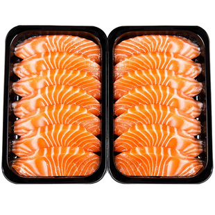 挪威三文鱼刺身新鲜整条现切中段冰鲜鱼生腩净肉即食现切进口鲑鱼