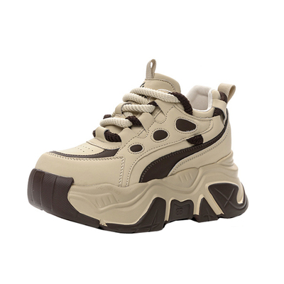 厚底内增高8CM秋季爆款老爹鞋