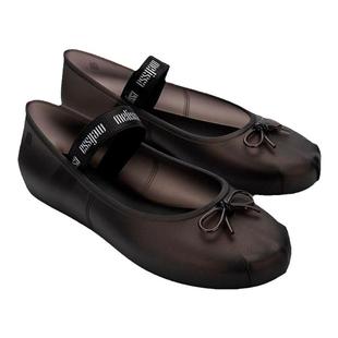 Melissa梅丽莎秋季新款芭蕾女气质蝴蝶结公主单鞋35701