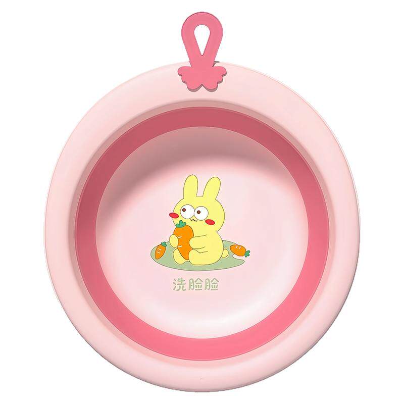 婴幼儿洗脸盆可悬挂洗屁股洗脚盆