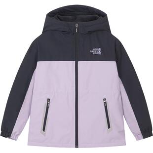 暇步士童装儿童加绒风衣25秋冬新品男童保暖户外服女童运动厚外套