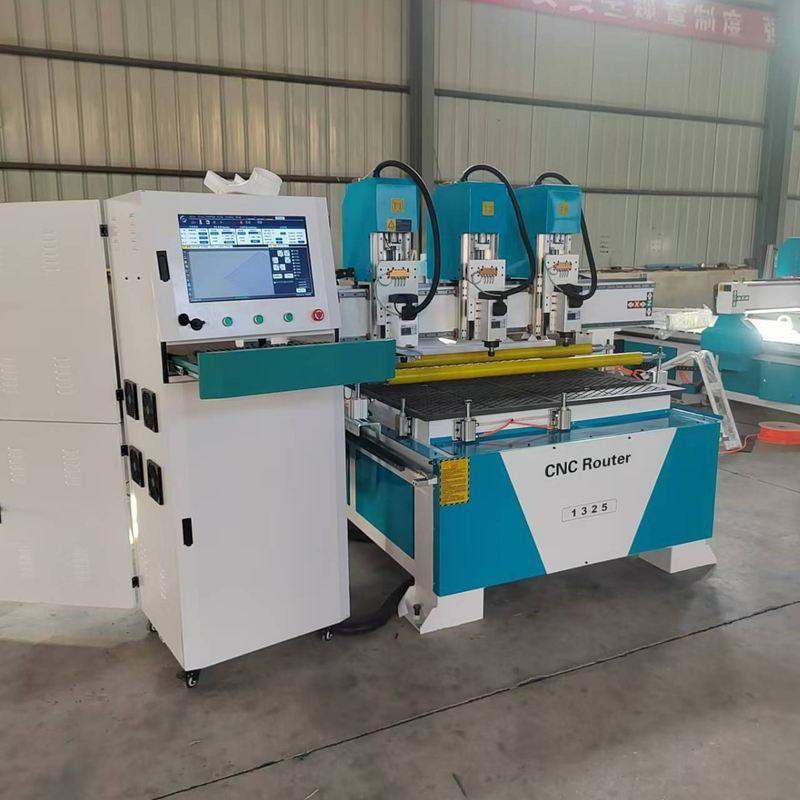 数控雕刻机四工序开料机全自动家具橱柜门板下料机木工机械设备