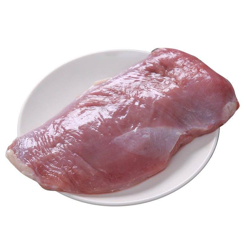 【顺丰快递】六和去皮鸭胸肉冷冻批发脯肉新鲜鸭胸肉猫咪狗狗专用
