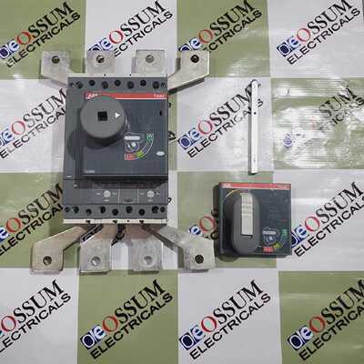 ABB TMAX T4N 250 CIRCUIT BREAKER 200A 4 POLE 440VAC 36KA FRE