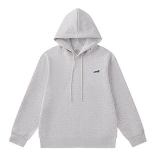 【鞠婧祎同款】AVIA爱威亚复古运动连帽卫衣秋冬季学院风情侣上衣