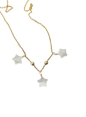 Kayla天然贝母925银儿童定做项链