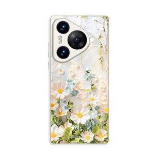 雏菊适用华为pura70手机壳pura70pro套ultra系列p70端的p60新款p50全包p40防摔p30玻璃pro女HUAWEI高级感外端