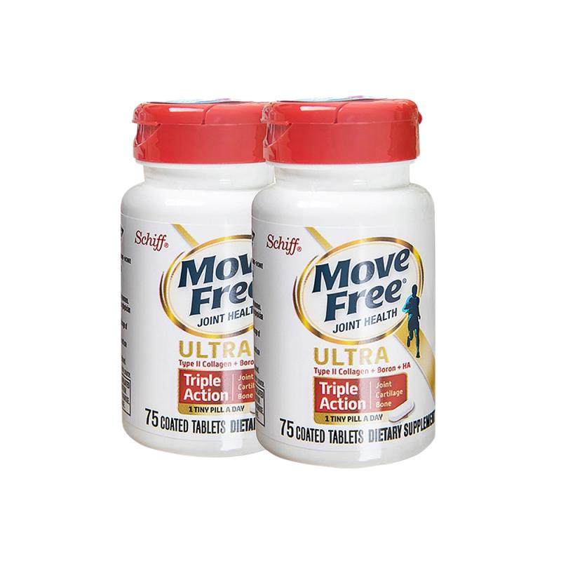 Schiff Move Free益节MF骨胶原白瓶滋润强健关节*2瓶装